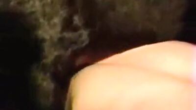 Big Tit BBW Surprised by Cumming Canine
