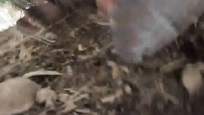 Filthy Animal Whore Gets Unleashed On Thick Uncut Cock