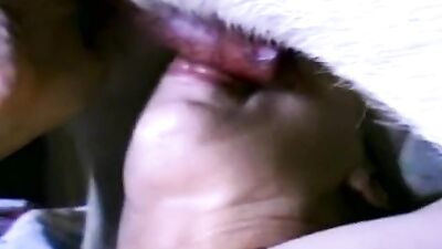 Slobbering Granny Devours Huge Cock