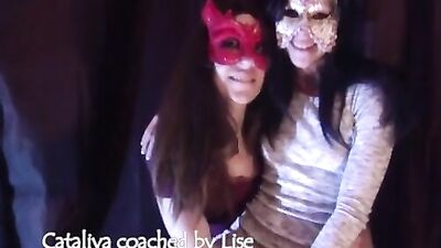 Cataliya Learns To Suck At Babes Zoo Coached By Lise