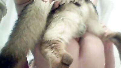 Sticky Situation: Gay Puppy Takes On Strict Masters Thick Cock