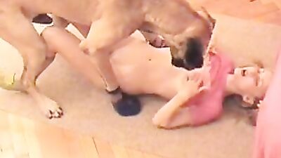 Raw Passion: Girls, Horses & Pups Get Naughty