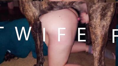 Pawsitively Hot Blonde Swallows Every Thick Cum Shot