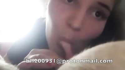 Slobbering Teen Girl Worships Hung Dogs Dick