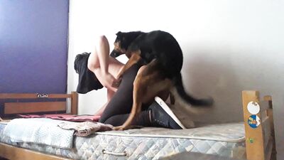 Young Teens Doggy Love Session Ends in Messy Facial