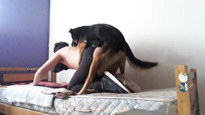 Young Teens Doggy Love Session Ends in Messy Facial