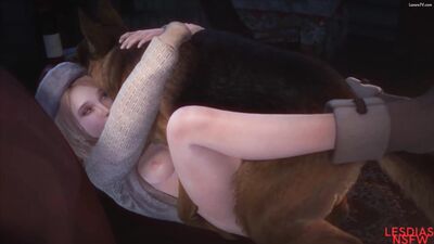 3D Girls Love Dogs 4
