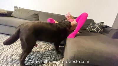 Paw Playtime Turns Naughty with Veronica and Her Doggy Lover