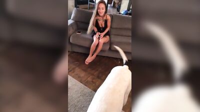 Sonya full face no mask dogs