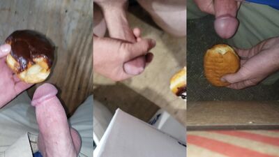 Filling Donuts With Cum