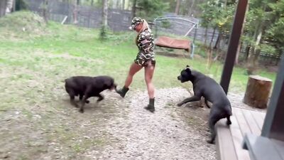 Zoo fuck porn: dog girl great
