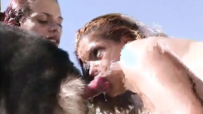 Dog licking girl: animal porn animation