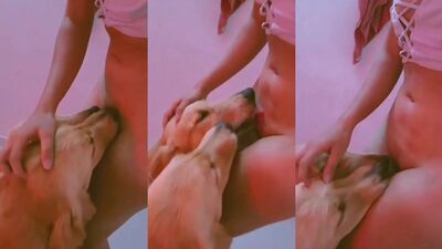 Bestiality manga: sex teen girl and dog animals