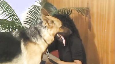 Bestiality comics: dog fuck black girl