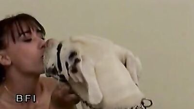 Dog get girl: zoo porn tv