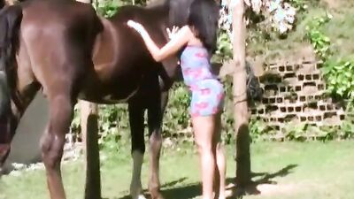Dog gay porn: dog hump girl