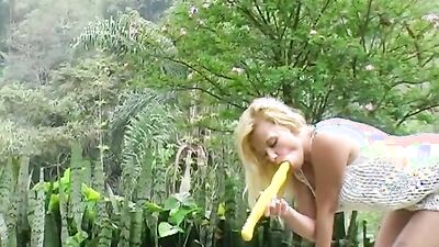1 girl 5 dog: girls handjob dog cock