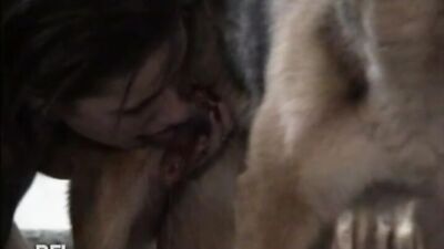 Art of zoo porno: zoo dog fuck video