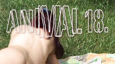 2 dog girl: zoo big video