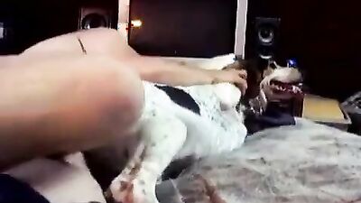 Animal porno: raven art of zoo dog fuck girl