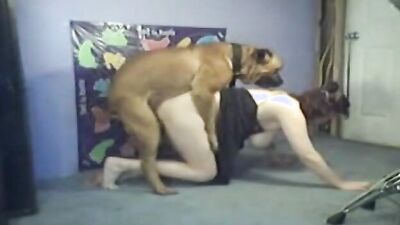 Dog porn video: kiss sex dog