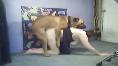 Dog porn video: kiss sex dog