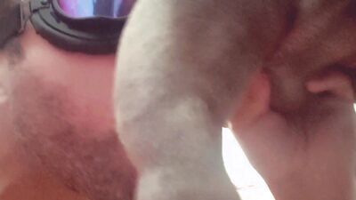 Zoo porn video: girl riding dog