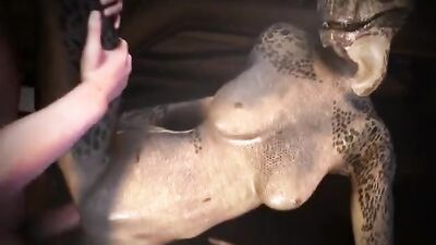Zoo sex: manual dog fuck girl